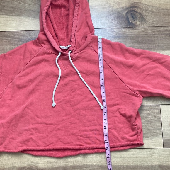 Frame Denim Cropped Track Hoodie - Picture 7 of 10